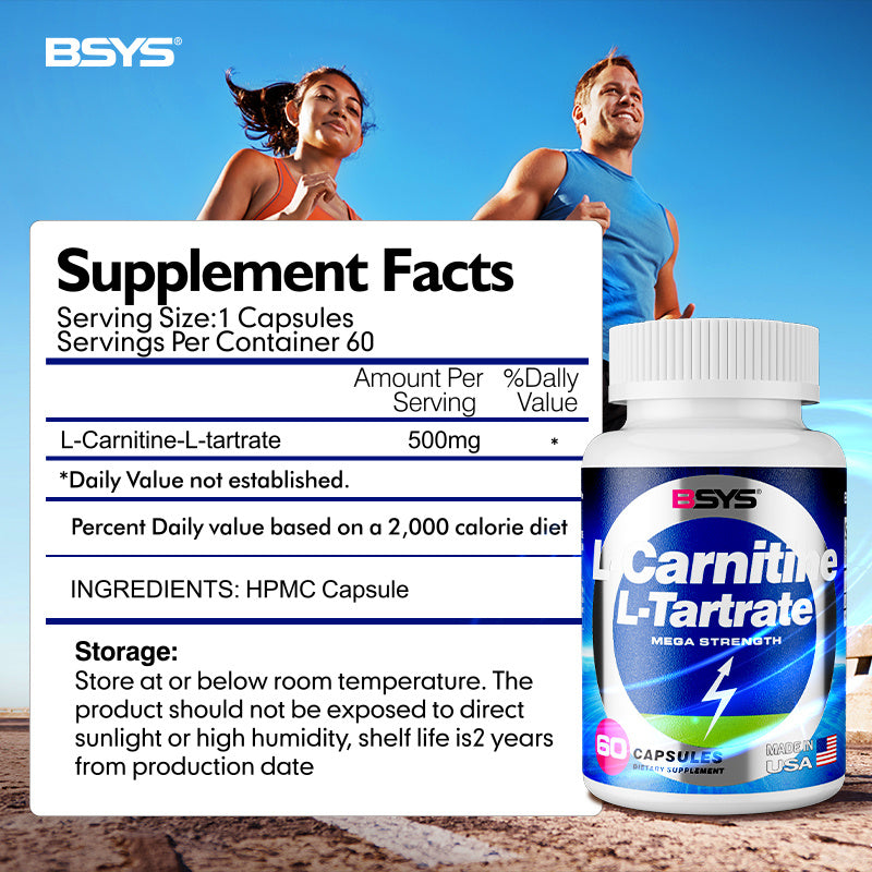 L-Carnitine L-Tartrate 60's
